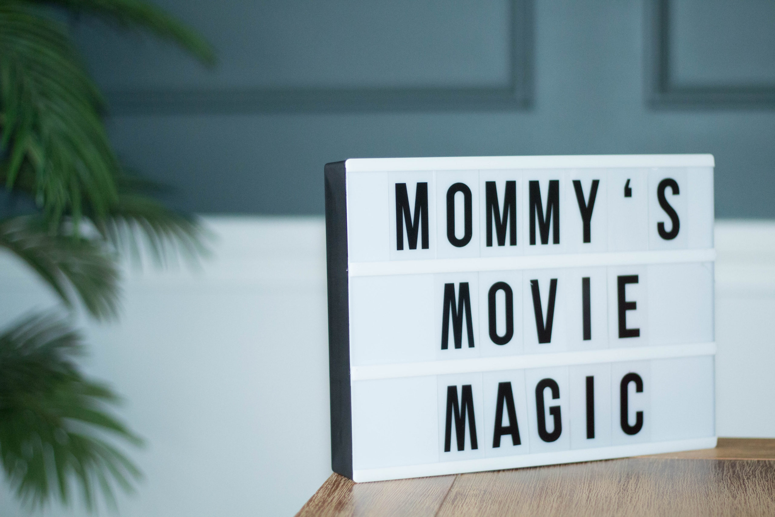Marquee for Mommy's Movie Magic