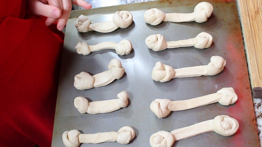 dog bone breadsticks for lady and the tramp movie theme night