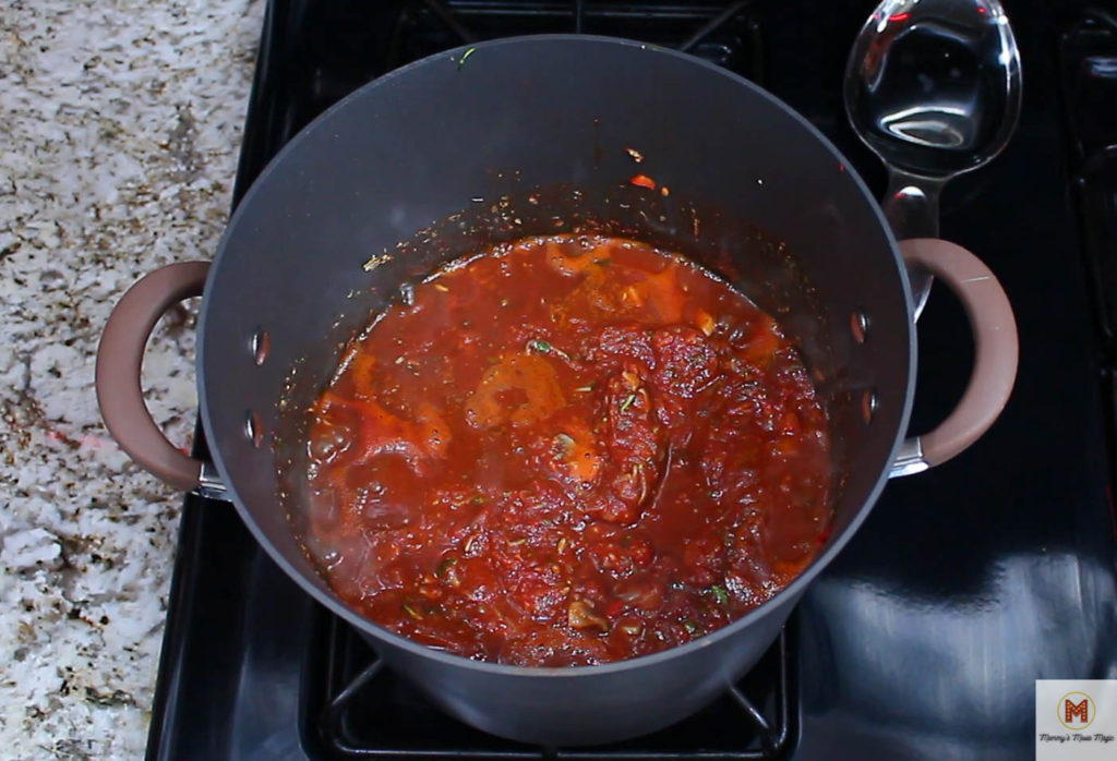 spaghetti sauce for lady and the tramp movie theme night