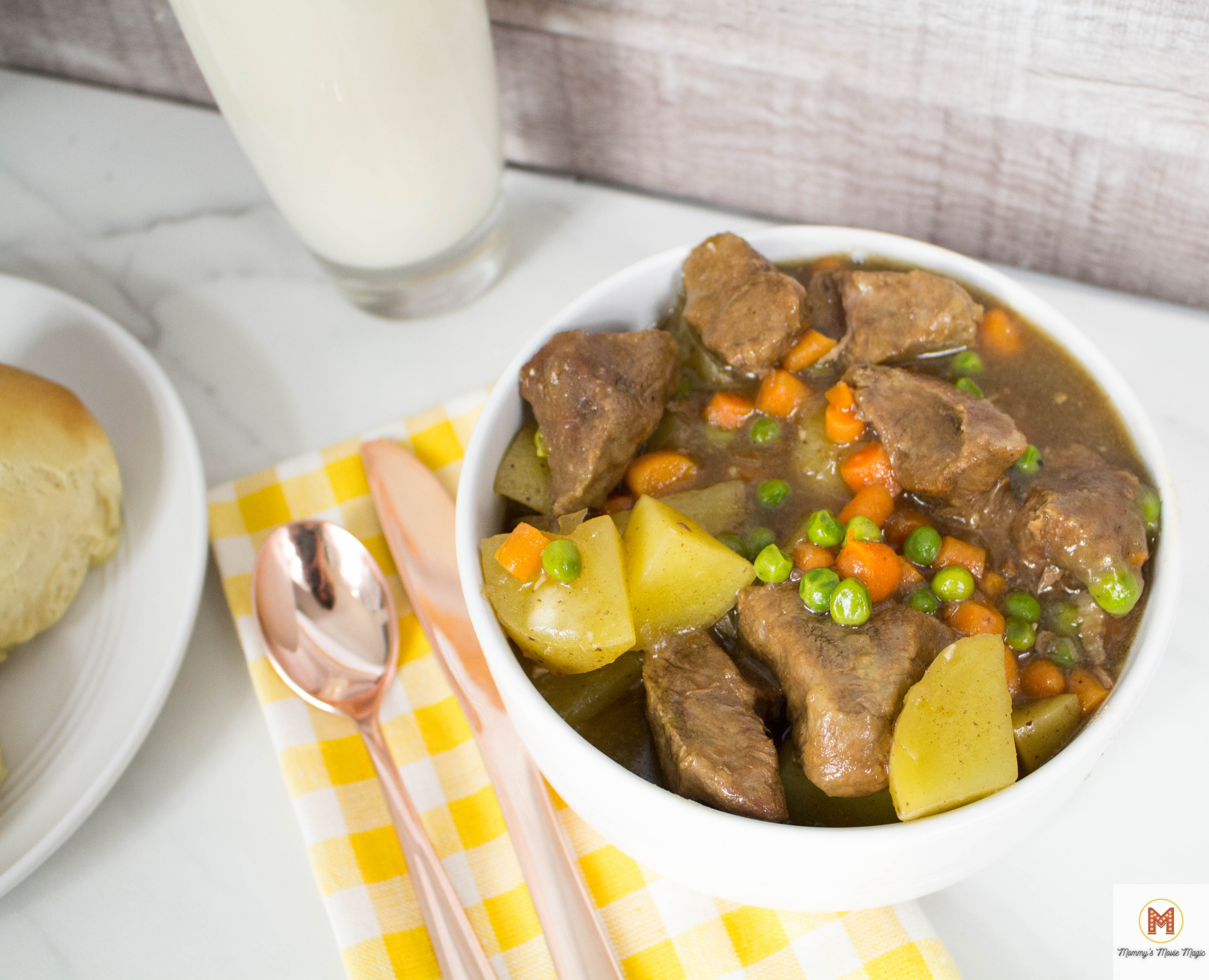 The Jungle Book Movie Night for Family Movie night idea with The Jungle Book Party food - Man Village Beef Stew